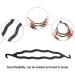 Benkeg Hair Bun Kit - 4 Pcs Twist Making Clips & Pins for DIY Braid Styles - Premium Hair Accessories - Buy Online on GoSupps.com