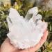Home Decoration Natural Clear White Quartz Point Crystal Cluster Stones Home Goods ZJGIDTEM (Size : 400-500g) - Buy Online on GoSupps.com