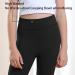 MERIABNY Girls High Waisted Black Workout Leggings for Ages 8-10 | Dance Yoga Pants - Buy Online on GoSupps.com