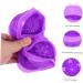 OUNONA Silcone Molds 7 Pcs Handmade Soap Mold Silicone Soap Cajas para Handmade Silicone Mould Silicone Tools Silicone Rose Mold Silicone 4- Hole Purple Silica Gel Chocolate Flower Model 3X16.6X16.6CMx7pcs - Buy Online on GoSupps.com