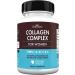 BioSchwartz Hydrolyzed Collagen Peptide Capsules - Multi Collagen Supplements for Women Types I II III V X with Vitamin C Biotin Keratin and Hyaluronic Acid for Skin Hair & Nails - 135ct 135 Count (Pack of 1) - Buy Online on GoSupps.com