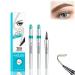 Arch Define 3D Microblading 4-tip Eyebrow Pen ArchDefineBlapee Eyebrow Microblading Pen - Eyebrow Pencil Blapee Micro 4 Point Brow Pen Atikisoi Eyebrow Pencil Brow Pencil Long-Lasting (Light Brown)