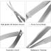 Extra Fine Curved Cuticle Scissors - Trimmer for Dry Dead Skin, Eyebrow, Eyelash - Nail Care Tool - Buy Online on GoSupps.com