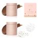 PhantomSky Freckle Pen  2Pcs Fake Freckles Air Cushion Stamp Waterproof Longlasting Freckle Pen Saddle Brown & Chocolate Magic Freckle Stamp for Natural Sunkissed Makeup Life Face Decoration 01