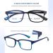 CARA 2 Pack Progressive Multifocus Reading Glasses | Blue Light Blocking Computer Readers | Flexible TR90 Frame | Workspace for Near Range (C1 2.00 Diopters) - Buy Online on GoSupps.com