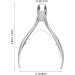 FERYES Stainless Steel Toe Nail Clippers for Thick & Ingrown Nails - Large Handle Olecranon Fingernail Clipper | Silver, 1 Count - Buy Online on GoSupps.com