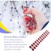 dijiusidy Square Nail Set Classic Scratch Resistant Artificial Press-on Fingernails Full Cover Strong Viscosity Manicure Stickers Type 15 - Buy Online on GoSupps.com