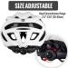 NHH Adult Bike Helmet - Lightweight CPSC-Compliant Cycling Helmet for Men and Women - Matte-White - Buy Online on GoSupps.com