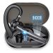 TEIMO Headset Earpiece with 400mAh Charging Case 55H Playtime V5.1 Hands-Free Wireless Earphones Built-in Mic for Driving/Business/Office Compatible for iOS/Android Cellphone Trend
