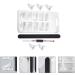 POPETPOP 3 Sets nail extension set fake fingernails nail files clips fake acrylic nails fake nail tips picker manicure DIY nail art tool False Nail Tips with scale light pen plastic 17.8x1.2cmx3pcs As Shownx3pcs - Buy Online on GoSupps.com