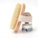 Zhurson Body Brush - Natural Oval Bristle for Lymphatic Health Blood Circulation Metabolism Boost & Exfoliation - Buy Online on GoSupps.com