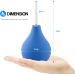 Douper Enema Bulb Douche 220ml/7.5oz - Safe & Comfortable Anal Colonic Vaginal Cleaning Kit for Men and Women - Blue - Buy Online on GoSupps.com