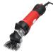 Animal Grooming Kit 6 Stall Speed Electric Shearing Clipper Shear Sheep Goats Alpaca Shears Pet Hair Shearing Machine Cutter Wool Scissor Farm Suppl Keeps Sheep Cool in Summer (Color : Rosso)