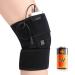 Heating Knee Brace - USB Heated Support & Knee Massager for Pain Relief | 3 Temperature Levels for Men & Women - Buy Online on GoSupps.com
