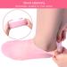 Exin Dehcen Silicone Moisturizing Socks for Women - 3 Pairs Anti-Slip Spa-Gel Foot Care for Dry Cracked Feet - Buy Online on GoSupps.com