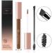 Onlyoily Eyebrow Gel Long Lasting Liquid Tattoo Waterproof Eyebrow Tattoo Double Ended Eyebrow Makeup-Waterproof Transfer-Free Long Lasting - Buy Online on GoSupps.com