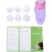 Nail Art Pattern Printer DIY Stamper Manicure Printing Machine Set with 6 Stainless Steel Templates - Buy Online on GoSupps.com