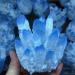 Natural Crystal Rough 300g-780g Natural Blue Phantom Ghost Quartz Crystal Cluster for Decoration 1pc (Color : 1pc 640g-700g) - Buy Online on GoSupps.com