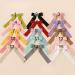 hgnxa Sweet Ballet Corduroy Hair Clip Lazy Hairpin Hair Barrettes Ponytail Holder for Children Girls Hair Styling Tool - Buy Online on GoSupps.com