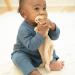 Bella Tunno Bubbi Buddy Lovey Pacifier Holder - Soft Plush Animal-Themed Baby Soother (Bear) - Buy Online on GoSupps.com