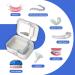 Denture Case with Cleaner Brush, Mirror & Retainer - Portable Travel Solution - Buy Online on GoSupps.com