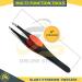 Slanted Grippy Eyebrow Tweezers - G.S Online Store 4 Mix Colors Set - Buy Online on GoSupps.com