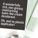 Hurraw! Balmunder Deodorant - Organic Vegan Almond Mint Lemongrass | Non-Greasy Body Odor Control Cream - 1oz Made in USA - Buy Online on GoSupps.com