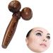 Wooden Face Massager Handheld Body Calf Massager Roller Massager Beauty Tool for V Kneading - Buy Online on GoSupps.com