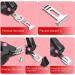 Acrylic Nail Clipper U Shaped Nail Edge Trimmers False Nail Tip Scissors Black fake nail clipper - Buy Online on GoSupps.com