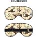 Hairy Ferret Print Unisex Sleeping Eye Mask - Soft Adjustable Face Mask for Comfortable Sleep - Buy Online on GoSupps.com