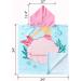 NovForth Kids Mermaid Hooded Beach Towel | Toddler Pool Wrap for Girls & Boys (1-6 years) - Pink - 24x24 - Buy Online on GoSupps.com