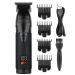Hair Cutting Tool Hair Finishing Electric Hair Clipper Digital Display High Power Hair Clipper Razor S11 Electric Grass Trimmer for Men Barber (Color : Black)