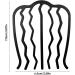 U Shaped Hair Combs Twist Hair Combs Durable Clear Plain Hair Combs Hair Side Comb With Secure Styling Hair Side Comb Set For Women French Twist Hair Combs Wedding Fine Hairs - Buy Online on GoSupps.com