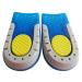 Height Increase Heel Insoles for Men and Women Gel Heel Lift Insoles for Adults Heel Lift Inserts Invisible Heel Lift Insoles for Women and Men Elevated Heel Soles Heel Lift Cushion Pads 0.6" Heel Height: 1.5 CM