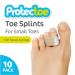 Protectoe Toe Splints For Small Toes Pack of 10 - Buy Online on GoSupps.com