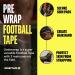 SPORTTAPE Soft Foam Underwrap - Black - 7cm x 27m | Hypoallergenic Pre Wrap Sports Tape for Football, Hair Bands, & Shin Guards - 1 Roll - Buy Online on GoSupps.com