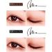 Non-Smudging Waterproof Long-lasting Eyeliner Pencil Quick Drying Long Lasting Waterproof and Sweat Proof Eyeliner Extra Fine Eyeliner with Sharpener (2Pcs Brown) - Buy Online on GoSupps.com