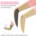 Ms.Queen Fiber Tip Tweezers for Lash Extensions - Diamond Grip 3Pcs Bundle - Buy Online on GoSupps.com