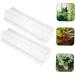 Toddmomy Vessel Tools 4 Pcs Square Cucumber Molds Vegetables One Cucumber Plant DIY Star Tool Growth Molds Container Gourd - Buy Online on GoSupps.com