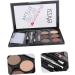 Healvian 6 Sets Eyebrow Powder Set Glitter Eyebrow Threading Tool Waterproof Abs - Buy Online on GoSupps.com
