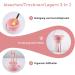 Makeup Brush Cleaning Mat Silicone Makeup Brush Holder Foldable Makeup Brush Scrubber Pad Cleaning Mat Drying Hook Daily Storage 3-in-1 Portable Makeup Tool (Pink) - Buy Online on GoSupps.com