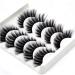 Shop Elocoise 5 Pairs 3D Reusable False Eyelashes - Handmade Long Artificial Eye Makeup (3D-52) | International Shipping Available - Buy Online on GoSupps.com
