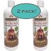 Organic Chicken Water Additive with Aloe Vera, Calendula Oil, Thyme Oil - 16 oz (2 pack) - Supports Egg Production & Immunity - Made in USA - Buy Online on GoSupps.com