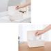 2-Piece Wet Wipes Box Set | Baby Toilet Paper Holder | Towel & Napkin Box with Lid | Gray/White Handkerchief Storage for Home - Buy Online on GoSupps.com