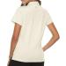 Women's Golf Polo T-Shirt | Moisture-Wicking, Quick Dry, Lightweight | TBMPOY C14, Eggnog - Size Large - Buy Online on GoSupps.com