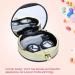 Mini Contact Lens Case Set with Mirror - Travel Eye Care Box Holder - Blue Color - Shop Now! - Buy Online on GoSupps.com