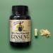 100% Pure WI-Grown American Ginseng Capsules - 60 Count - 500 mg - Energy Boost - Fight Fatigue - Buy Online on GoSupps.com