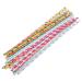 BESTonZON 100pcs Marshmallow Stick Chocolate Candy Lollipops Candy Bars Lollipop Sticks Marshmallow Holder Sticks Marshmallow Packing Sticks Manual Stirring Rod Paper Bracket Multipurpose