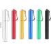 FJZFXKZL Straws 6 Pack Reusable Straws Foldable Metal Straws Stainless Steel Straws Colorful Aluminum Case with Key Chain Cleaning Brush for Travel Gifts Straw (Color : B) - Buy Online on GoSupps.com