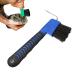 DHinkyoung Horse Hoof Pick Brush with Handle Sturdy Hoofpick Brush Horseshoe Brush Horses Hoof Groove Cleaner Horseshoe Repair Tool for Horses Donkey Goat Tires and Hiking Boots(Random Colour)